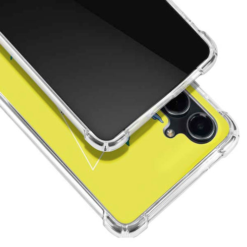 Adult Swim Rick and Morty Rick and Morty Portal Eyes Galaxy S23 FE Clear Case
